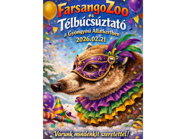 FarsangoZoo a Gyöngyösi Állatkertben!